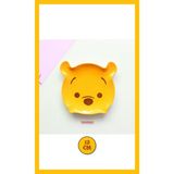 Toyfest Winnie The Pooh Figürlü Melamin Çocuk Yemek Tatlı Meyve Tabağı Fincan Altlığı - 12 cm