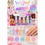 Toyfest WOW Generation Soft 5'li Pastel Soyulabilir Oje Seti Çocuk Tırnak Boyama ve Süsleme