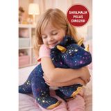 TOYFEST Yıldız Desenli Triceratops Peluş Oyuncak 35 cm – Yumuşak Büyük Dinozor Kız Çocuk Hediyesi SLY-156258