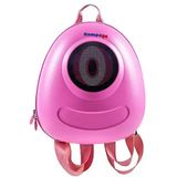 Toyfest Zampago Big Eye LED Işıklı Çocuk Sırt Çantası Pembe