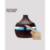Toyigoo 7 Renk LED Işıklı Ultrasonik Aroma Difüzör 300 ml - Renkli - 1
