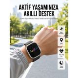 Toyigoo Akıllı Saat Çok Fonksiyonlu Uzun Pil Ömürlü Çağrı Cevaplayabilen Kol Saati - Lisinya - Çok Renkli