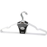 Toyigoo Beyaz 10PCS Silikon Kaplamalı Metal Elbise Askısı 40CM IEG4546GV-458FJGHV - Renkli - standart