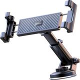 Toyigoo CM-4310 Araç Içi Telefon ve Tablet Tutucu, 4,7–11,9 Inç Uyumlu, Gösterge Paneli ve Ön Cam Için Ayarlanabilir Telefon Tutucu, Abs + Silikon, Siyah - 000-Siyah