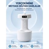 Toyigoo Dekoratif Hava Nemlendirici 800 ml Sessiz Aroma Difüzör Anti Yerçekimi Su Efektli - Lisinya - Çok Renkli