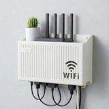 Toyigoo Duvar Tipi Wi-Fi Modem Saklama Kutusu(Beyaz) – Kablo Düzenleyici Router Raf Organizer (4887) Tygr - Renkli - standart
