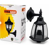 Toyigoo E27 - IP44 Siyah 60W Duvar Aplik Bahçe-Balkon Sokak Lambası - Armatür EBH02-S (4887) IEG4I48DFMK - 1 - Renkli