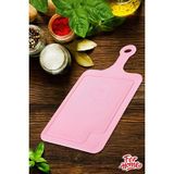 Toyigoo Kesme Tahtası Kaydırmaz Plastik Kesme Sunum Tahtası Pratik Kesim Panosu 165X315 mm Royaleks-Fr-10 - Renkli