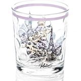 Toyigoo Meşrubat Bardağı Paris Desenli 1 Adet ROYALEKS-SGM08603 TYG-84037RS - Renkli - 0 - 499 ml