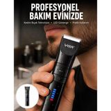 Toyigoo Şarjlı Tıraş Makinesi –dijital Ekranlı Hızlı Şarjlı Profesyonel Kesim Seti Yeni Nesil - 1