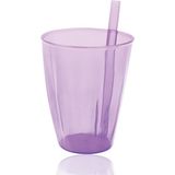 Toyigoo Şeffaf Pipetli Bardak ROYALEKS-UR3132 TYG-84037RS - Renkli - 0 - 499 ml