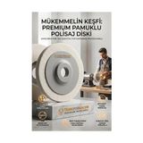 Toyigoo Sert 100MM Yün Polisaj Flap Keçe - Matkap ve Spiral Uyumlu Metal Cam Parlatma Çarkı 723110 IEG45 - Çok Renkli