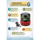 Toyigoo Taşınabilir Bluetooth Hoparlör, Mini Kablosuz Speaker, Yüksek Ses Seviyesi ve Derin Bass, USB Şarjlı, Ev Ofis Seyahat Için Kompakt Masaüstü Hoparlör,bluetooth Mini Hoparlör, Taşınabilir - 01-Siyah