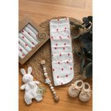 toyis baby Bebek Fitilli Ağız Mendili %100 Pamuk 7'Li Kutulu Set