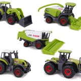 Toyland® 5'li Yeşil Dökme Metal Çiftlik Makinası Oyuncakları Seti - Her biri Yakl. 4,5 cm - Traktörler, Kombinasyonlar ve Daha Fazlası Dahil!
