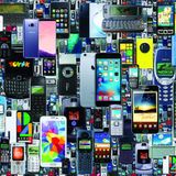 Toynk Mobil Kargaşa Cep Telefonu Kolaj Yapboz Yetişkinler ve Çocuklar için | Zor 1000 Parça Yapboz Oyuncağı | Oyun Gecesi için Zeka Etkinliği | 71 x 50 cm