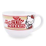 Toynk Sanrio Hello Kitty x Nissin Kupası Erişte 680 ml Seramik Çorba Kupası | Dondurma, Tahıl, Yulaf Ezmesi için Kase | Espresso, Kafein, İçecek için Büyük Kahve Fincanı | Sevimli Ev ve Mutfak Ürünleri