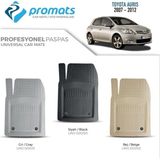 Toyota Auris 2007-2012 Paspas Profesyonel 4d Gri