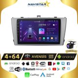 Toyota Avensis 2008-2015 Model 4GB + 64GB Android 13 Kablosuz Carplay Navigasyon Multimedya Sistemi