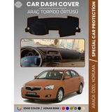 Toyota Avensis T250 (2003-2008) Ekranlı Torpido Örtüsü Ön Göğüs Halı Torpido Koruma Tam Uyum