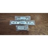 Toyota Bagaj Yazısı Corolla Bagaj Yazısı Gli Yazı Corolla Efsane Kasa AE101 1992-1997 Uyumlu Oem.