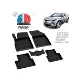 Toyota C-Hr 2020 Ferrous 4d Havuzlu Kauçuk Paspas - Siyah