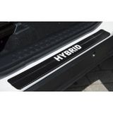 Toyota C-HR Hybrid Carbon Fiber Kapı Eşiği Yazısı Sticker