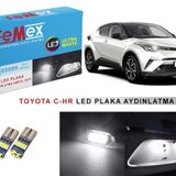 Toyota C-HR LED Plaka Aydınlatma Ampul Seti FEMEX Parlak Beyaz