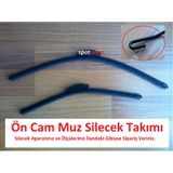 Toyota Carina 1992 - 1997 Ön Cam Muz silecek Takımı 53-45 cm