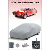 Toyota Corolla 1 Sprinter ile Uyumlu Oto Branda, Araba Brandası, Su ve Güneş Geçirmez Araba Çadırı - Gri
