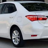 Toyota Corolla 13-18 Sedan Bagaj Üstü Spoiler Parlak Beyaz
