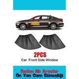 Toyota Corolla 1987 - 1991 Hatchback Uyumlu Yan Cam Güneşliği Ön Veya Arka - Siyah