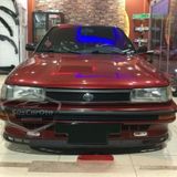Toyota Corolla 1987-1992 Findik Kasa Uyumlu Universal Laguna Lip Esnek On Lip 2 Parca Tampon Alti Dil Karlik On Ek