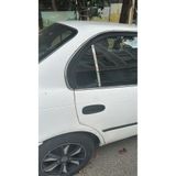 Toyota Corolla 1992-1998 Krom Kapı Cam Direği Kelebek 2 Parça Krom Paslanmaz Çelik Cam Direk ZA203