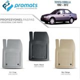 Toyota Corolla 1992-2012 Paspas Profesyonel 4d Bej