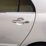 Toyota Corolla 2002-2006 4 Parça Paslanmaz Çelik Cam Çıtası