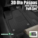 Toyota Corolla 2002-2006 5 Parça 3d Havuzlu Paspas