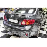 Toyota Corolla 2007 - 2011 Bagaj Üstü Slim Spoiler Parlak Siyah