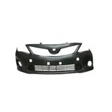 Toyota Corolla 2010-2013 Ön Tampon Siyah (Izgaralı - Çeki - Sis - Delikli (Far Yıkama Deliksiz) Fpı) (Adet) (Oem No:5211