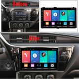 Toyota Corolla 2016-2018 Multimedya Carplay Ekran Seti 4 GB Ram 64 Hafızalı - Siyah - Gri - Beyaz
