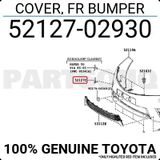 Toyota Corolla 2016-2018 Ön Tampon Çeki Demir Kapağı (Oem No: 5212702930)