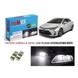 Toyota Corolla (2018 Sonrası) LED Plaka Aydınlatma Ampul Seti FEMEX Parlak Beyaz