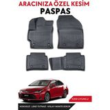 Toyota Corolla 2020 Model Araca Özel Havuzlu Paspas Takım - Siyah
