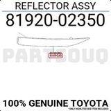 Toyota Corolla 2ZRF 2023 Reflektör Arka Sağ Oem No (8191002220)