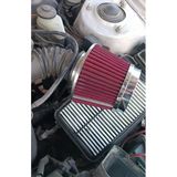 Toyota Corolla Ae101 Efsane Kasa Açık Hava Filtresi Krom Başlı Kırmızı