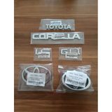 Toyota Corolla Bagaj Yazısı 1.6 Gli Yazı Ön Ve Arka Arma Corolla Efsane Kasa Ae101 1992 - 1997