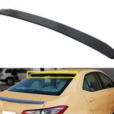 Toyota corolla cam üstü spoiler pianoblack boyalı 2014 / 2018