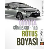 Toyota, Corolla, Ch-R, Yaris - Gümüş Gri ( 1l0 ) Otomobil Çizik Taş Izi Giderici Rötüş Boyası 20ML