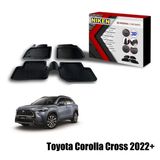 Toyota Corolla Cross Havuzlu 3D Paspas Niken Siyah 2022+ Sonrasi
