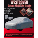 Toyota Corolla Cross Suv Uyumlu Kırmızı Dikişli-gri Oto Branda,çadırı